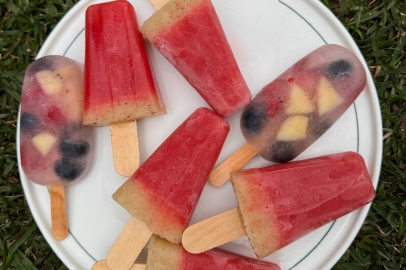 Fruity Popsicles for Spring