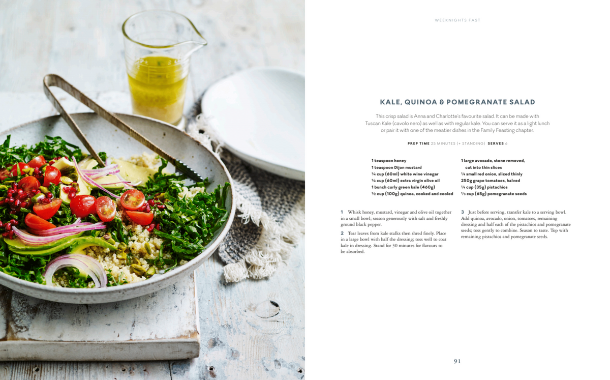 Recipe: Kale, Quinoa & Pomegranate Salad