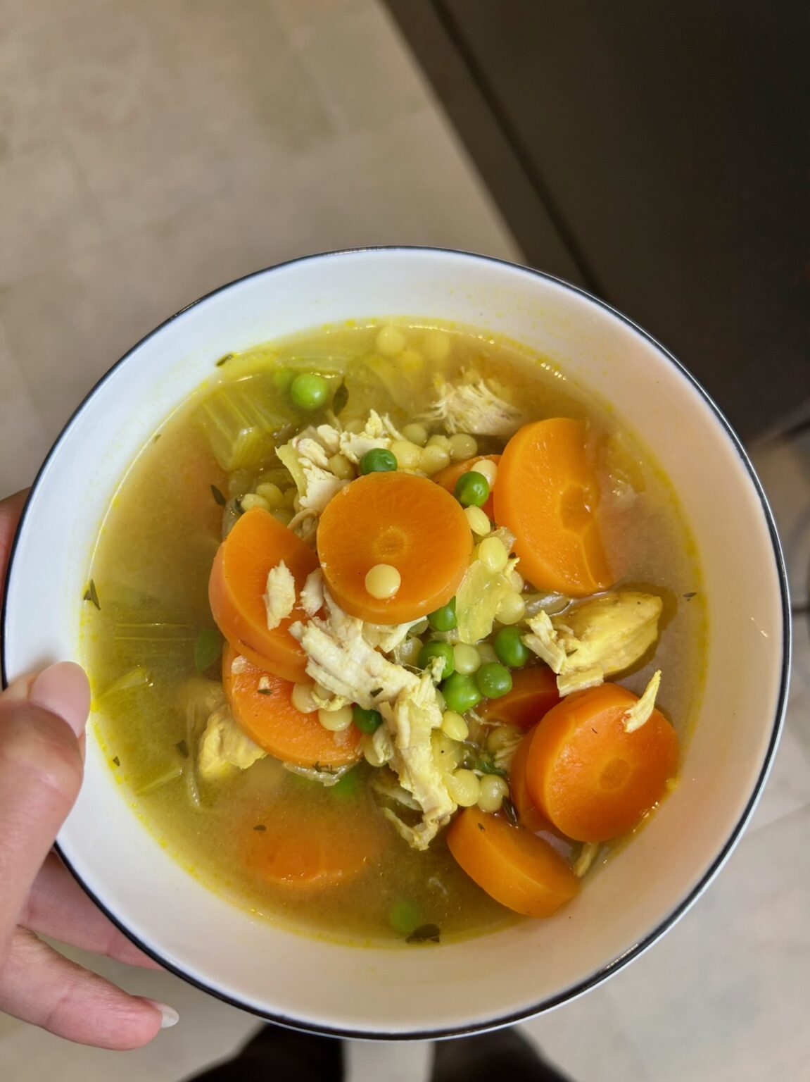 Hearty Chicken and Couscous Soup