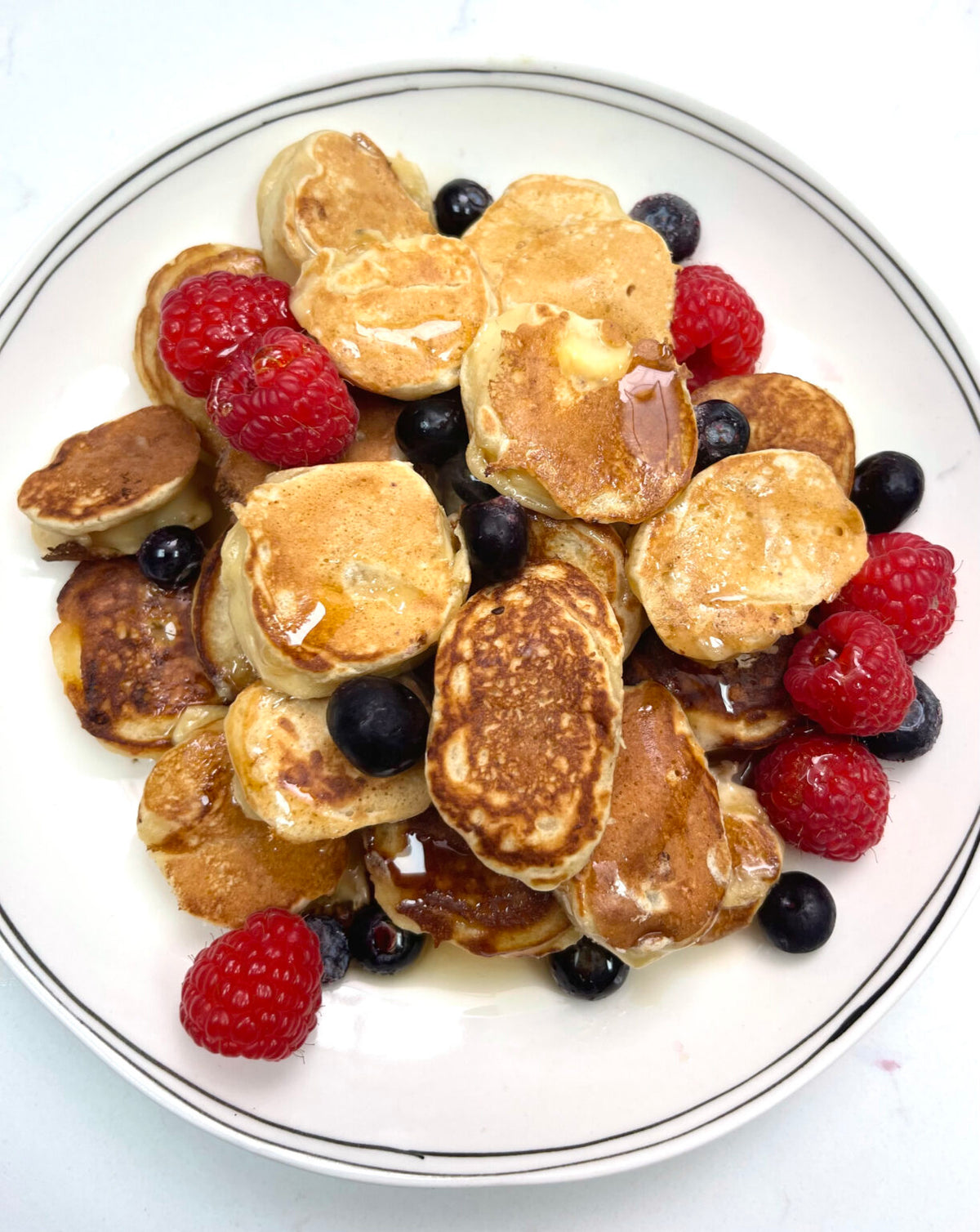 Bite-Sized Banana Pancakes