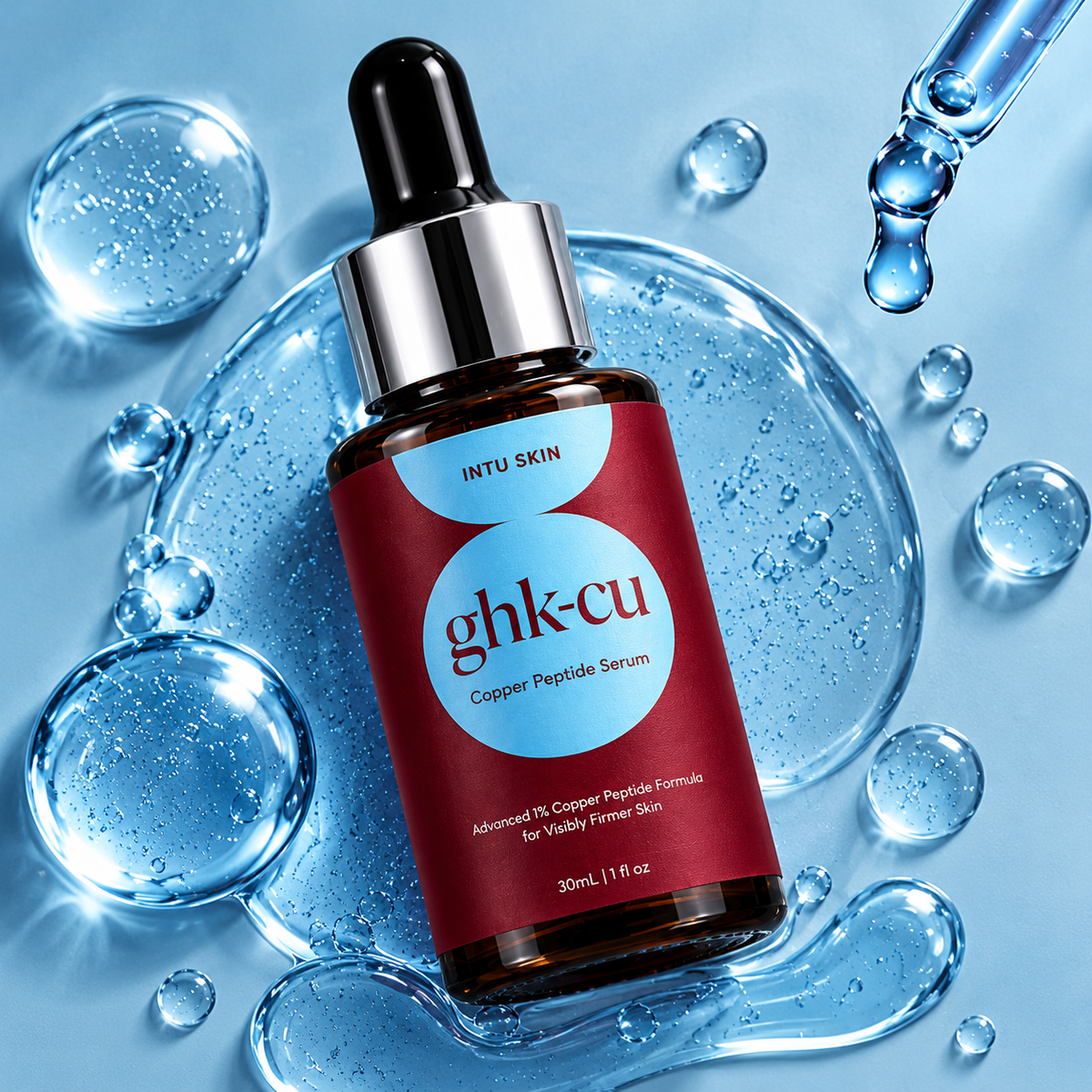 GHK-Cu Advanced 1% Copper Peptide Serum – INTU