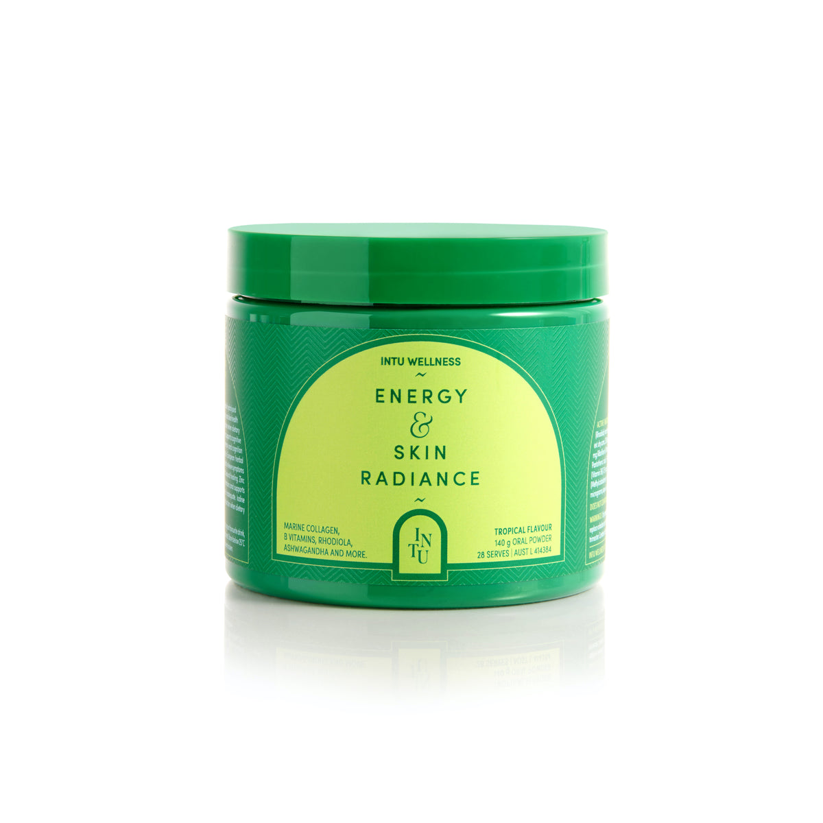 Energy & Skin Radiance — original INTU product photography