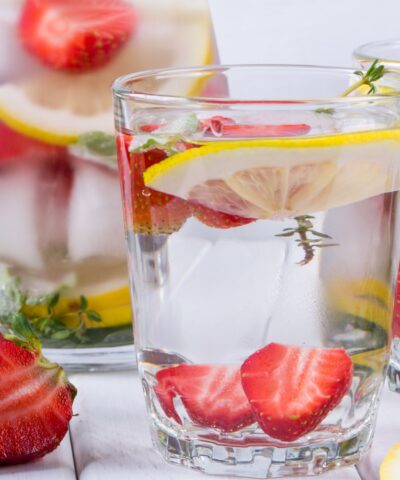 Hydration hacks inflused water